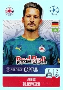 Sticker Janis Blaswich (Captain)