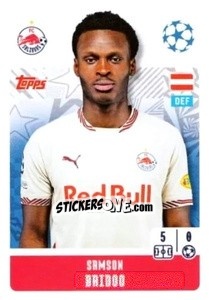 Sticker Samson Baidoo