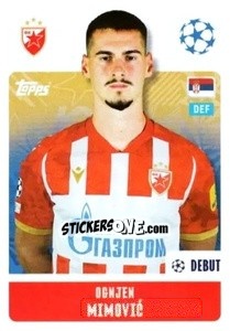 Sticker Ognjen Mimović