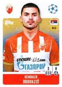 Sticker Nemanja Radonjić - UEFA Champions League 2024-2025
 n. 464 - Topps