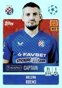 Sticker Arijan Ademi (Captain)