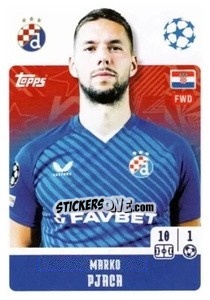 Sticker Marko Pjaca - UEFA Champions League 2024-2025
 n. 476 - Topps