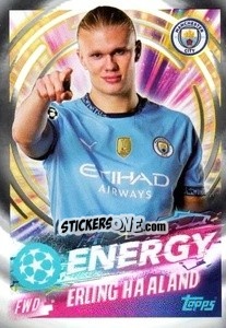 Sticker Erling Haaland (Manchester City) - UEFA Champions League 2024-2025
 n. 523 - Topps