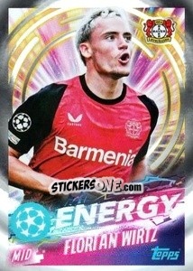 Sticker Florian Wirtz (Bayer 04 Leverkusen) - UEFA Champions League 2024-2025
 n. 524 - Topps