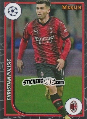 Sticker Christian Pulisic - Chrome UEFA Club Competitions 2023-2024
 n. 2 - Topps Merlin