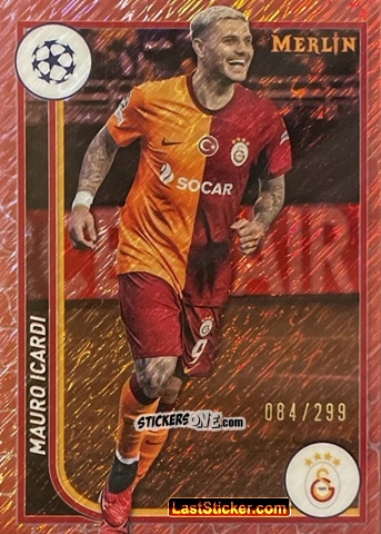 Sticker Mauro Icardi - Chrome UEFA Club Competitions 2023-2024
 n. 63 - Topps Merlin