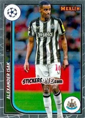 Sticker Alexander Isak - Chrome UEFA Club Competitions 2023-2024
 n. 84 - Topps Merlin