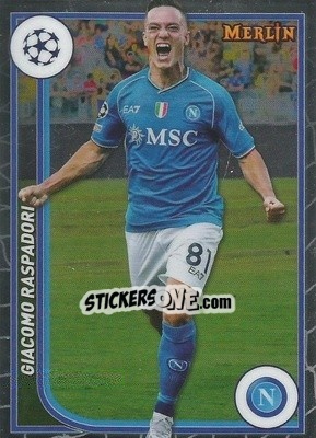 Cromo Giacomo Raspadori - Chrome UEFA Club Competitions 2023-2024
 n. 125 - Topps Merlin