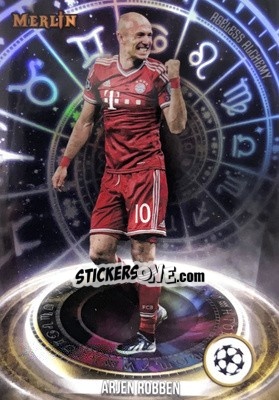 Sticker Arjen Robben - Chrome UEFA Club Competitions 2023-2024
 n. AA-9 - Topps Merlin