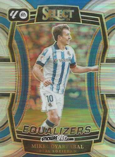 Cromo Mikel Oyarzabal - Select LaLiga 2023-2024
 n. E24 - Panini