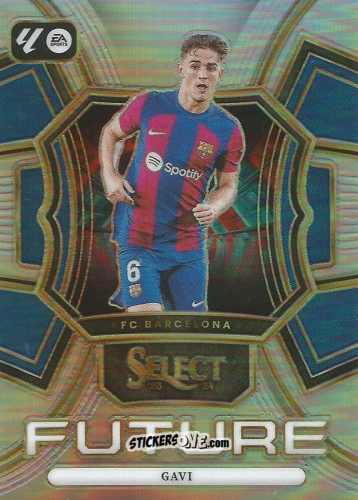 Figurina Gavi - Select LaLiga 2023-2024
 n. SF11 - Panini