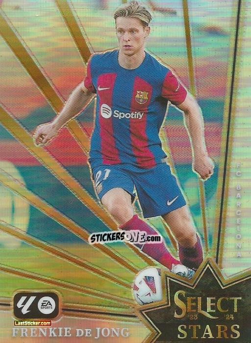 Sticker Frenkie de Jong - Select LaLiga 2023-2024
 n. SS6 - Panini