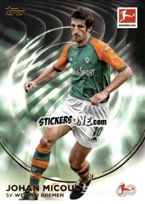 Sticker Johan Micoud - 60 Years Celebration Bundesliga 2023-2024
 n. 8 - Topps