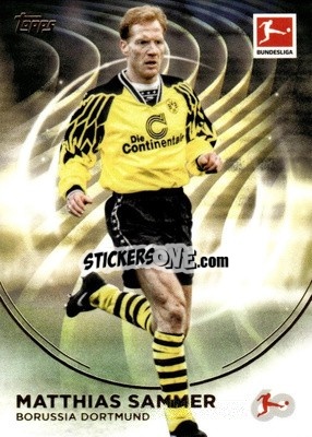 Sticker Matthias Sammer - 60 Years Celebration Bundesliga 2023-2024
 n. 10 - Topps