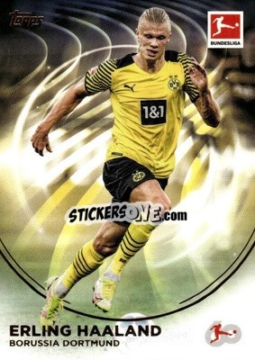 Sticker Erling Haaland - 60 Years Celebration Bundesliga 2023-2024
 n. 11 - Topps