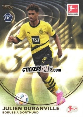 Sticker Julien Duranville - 60 Years Celebration Bundesliga 2023-2024
 n. 14 - Topps