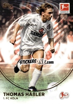 Sticker Thomas Häßler - 60 Years Celebration Bundesliga 2023-2024
 n. 19 - Topps
