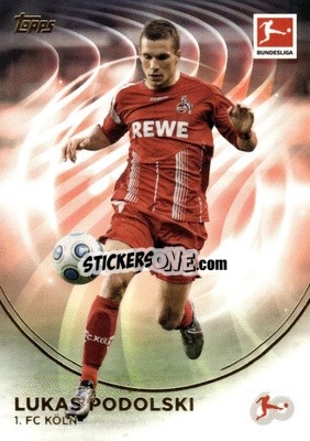 Sticker Lukas Podolski - 60 Years Celebration Bundesliga 2023-2024
 n. 21 - Topps