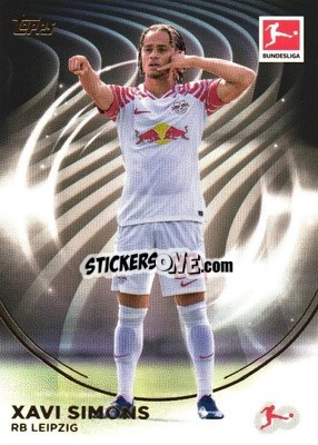 Sticker Xavi Simons - 60 Years Celebration Bundesliga 2023-2024
 n. 24 - Topps