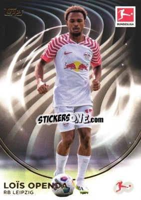 Sticker Loïs Openda - 60 Years Celebration Bundesliga 2023-2024
 n. 25 - Topps