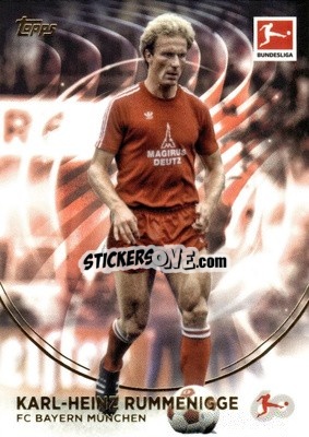 Sticker Karl-Heinz Rummenigge - 60 Years Celebration Bundesliga 2023-2024
 n. 38 - Topps
