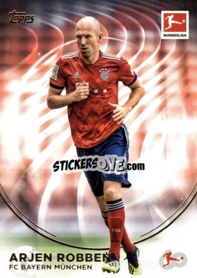 Sticker Arjen Robben - 60 Years Celebration Bundesliga 2023-2024
 n. 42 - Topps