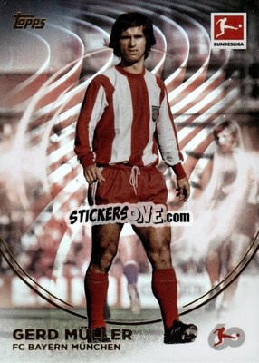 Sticker Gerd Müller - 60 Years Celebration Bundesliga 2023-2024
 n. 43 - Topps