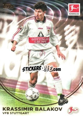 Sticker Krassimir Balakov - 60 Years Celebration Bundesliga 2023-2024
 n. 48 - Topps