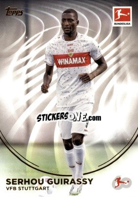 Sticker Serhou Guirassy - 60 Years Celebration Bundesliga 2023-2024
 n. 53 - Topps