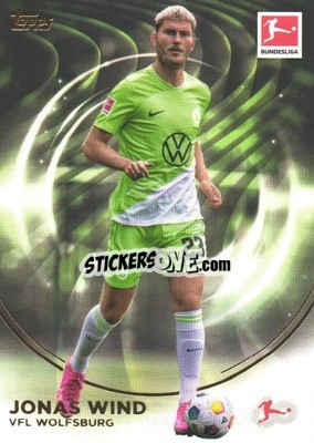 Sticker Jonas Wind - 60 Years Celebration Bundesliga 2023-2024
 n. 55 - Topps
