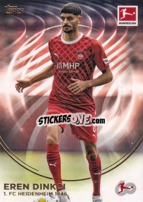 Sticker Eren Dinkçi - 60 Years Celebration Bundesliga 2023-2024
 n. 66 - Topps