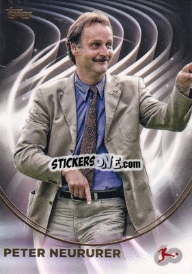 Sticker Peter Neururer - 60 Years Celebration Bundesliga 2023-2024
 n. 73 - Topps