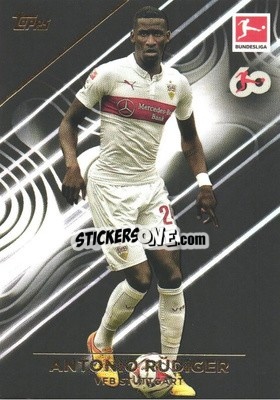 Sticker Antonio Rüdiger - 60 Years Celebration Bundesliga 2023-2024
 n. BLE-5 - Topps