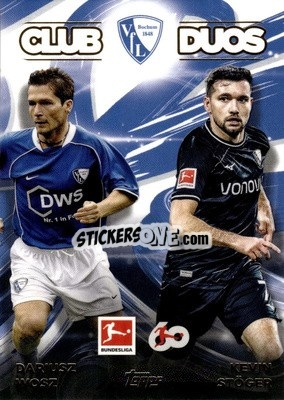 Sticker Dariusz Wosz / Kevin Stöger - 60 Years Celebration Bundesliga 2023-2024
 n. CD-WS - Topps