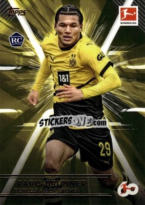 Sticker Paris Brunner - 60 Years Celebration Bundesliga 2023-2024
 n. HT-10 - Topps
