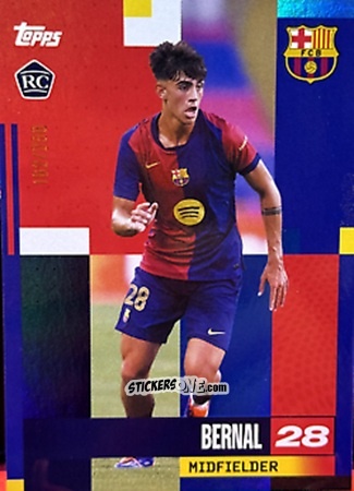Sticker Bernal - FC Barcelona 2024-2025 Team Set
 n. 17 - Topps