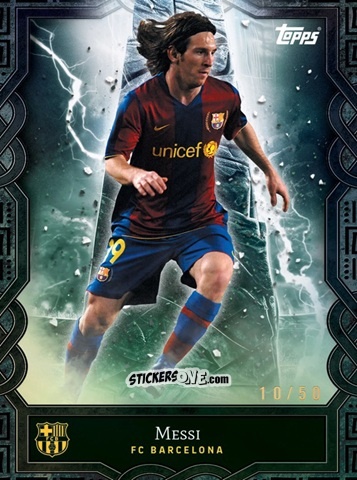 Sticker Messi - FC Barcelona 2024-2025 Team Set
 n. 42 - Topps