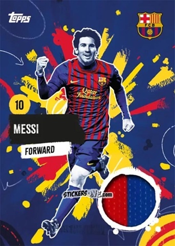 Sticker Messi - FC Barcelona 2024-2025 Team Set
 n. RR-LM - Topps