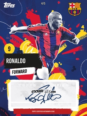 Sticker Ronaldo - FC Barcelona 2024-2025 Team Set
 n. RA-RL - Topps