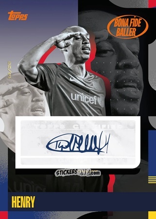 Cromo Henry - FC Barcelona 2024-2025 Team Set
 n. BA-TH - Topps