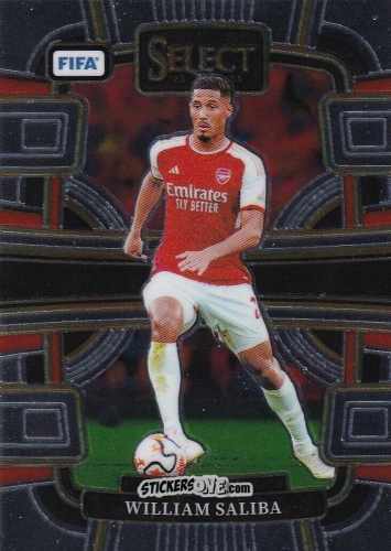 Figurina William Saliba - Select FIFA Soccer 2023-2024
 n. 3 - Panini