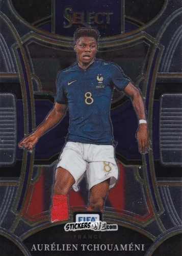 Figurina Aurelien Tchouameni - Select FIFA Soccer 2023-2024
 n. 181 - Panini