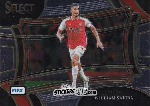 Figurina William Saliba - Select FIFA Soccer 2023-2024
 n. 246 - Panini
