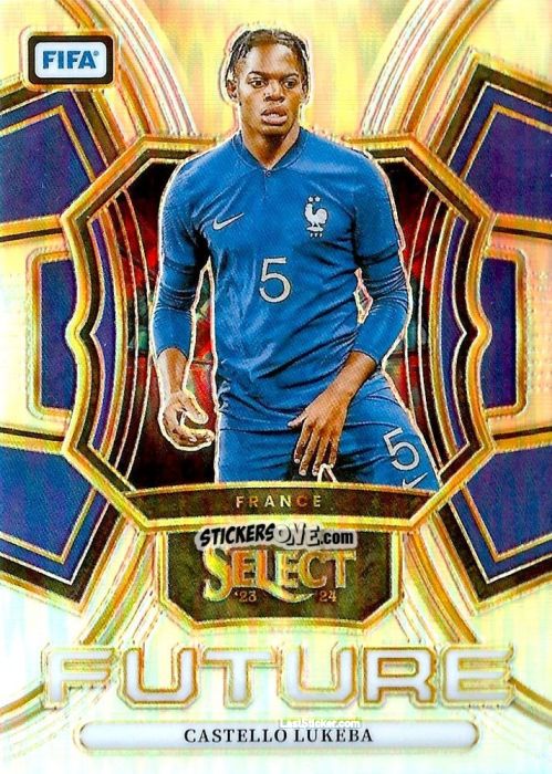 Figurina Castello Lukeba - Select FIFA Soccer 2023-2024
 n. SF15 - Panini