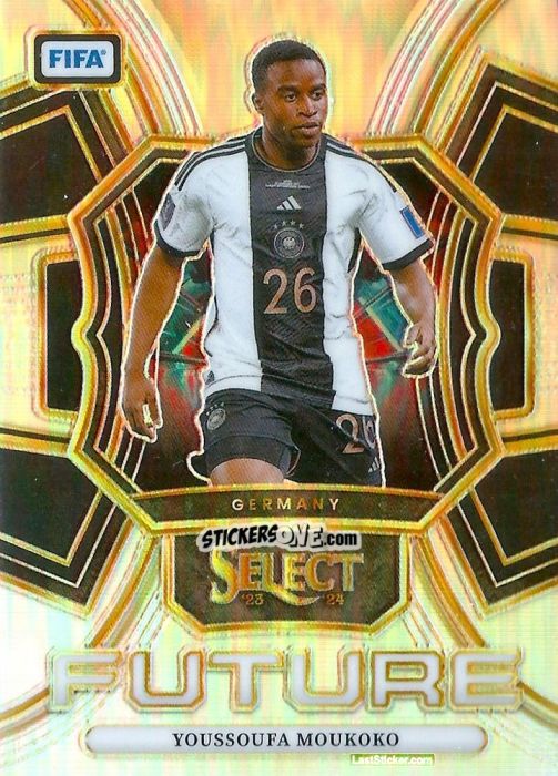 Sticker Youssoufa Moukoko - Select FIFA Soccer 2023-2024
 n. SF18 - Panini