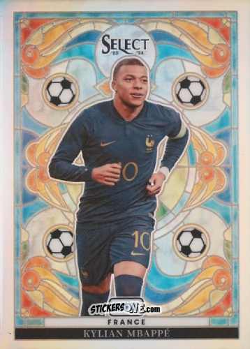 Figurina Kylian Mbappe - Select FIFA Soccer 2023-2024
 n. SG4 - Panini