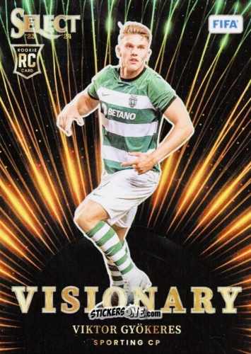 Figurina Viktor Gyokeres - Select FIFA Soccer 2023-2024
 n. V15 - Panini