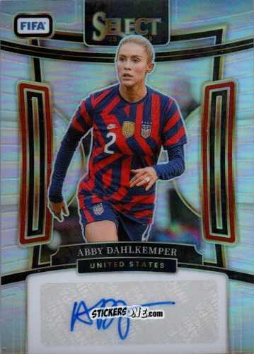 Figurina Abby Dahlkemper - Select FIFA Soccer 2023-2024
 n. S3 - Panini