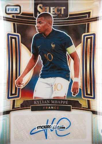 Figurina Kylian Mbappe - Select FIFA Soccer 2023-2024
 n. S6 - Panini