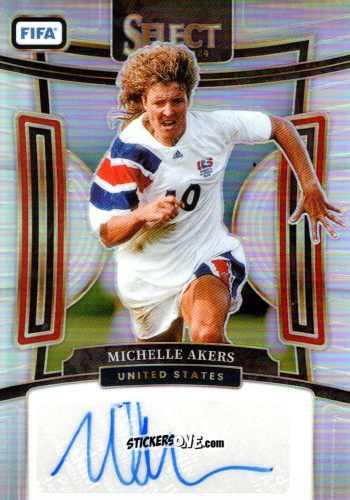 Figurina Michelle Akers - Select FIFA Soccer 2023-2024
 n. S24 - Panini